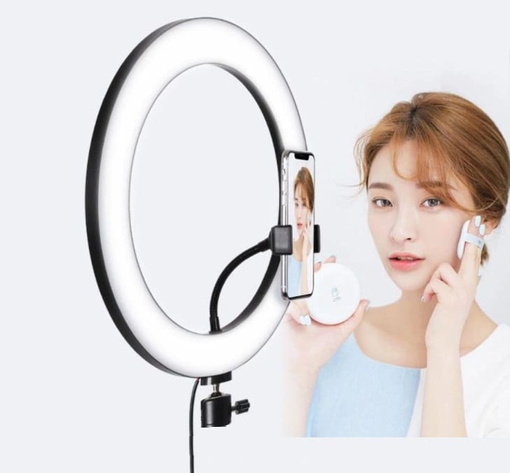 2608202568ae064ac90f2.jpeg Ring Light Makyaj Selfie Led Işığı 10 İnç - Görsel 1