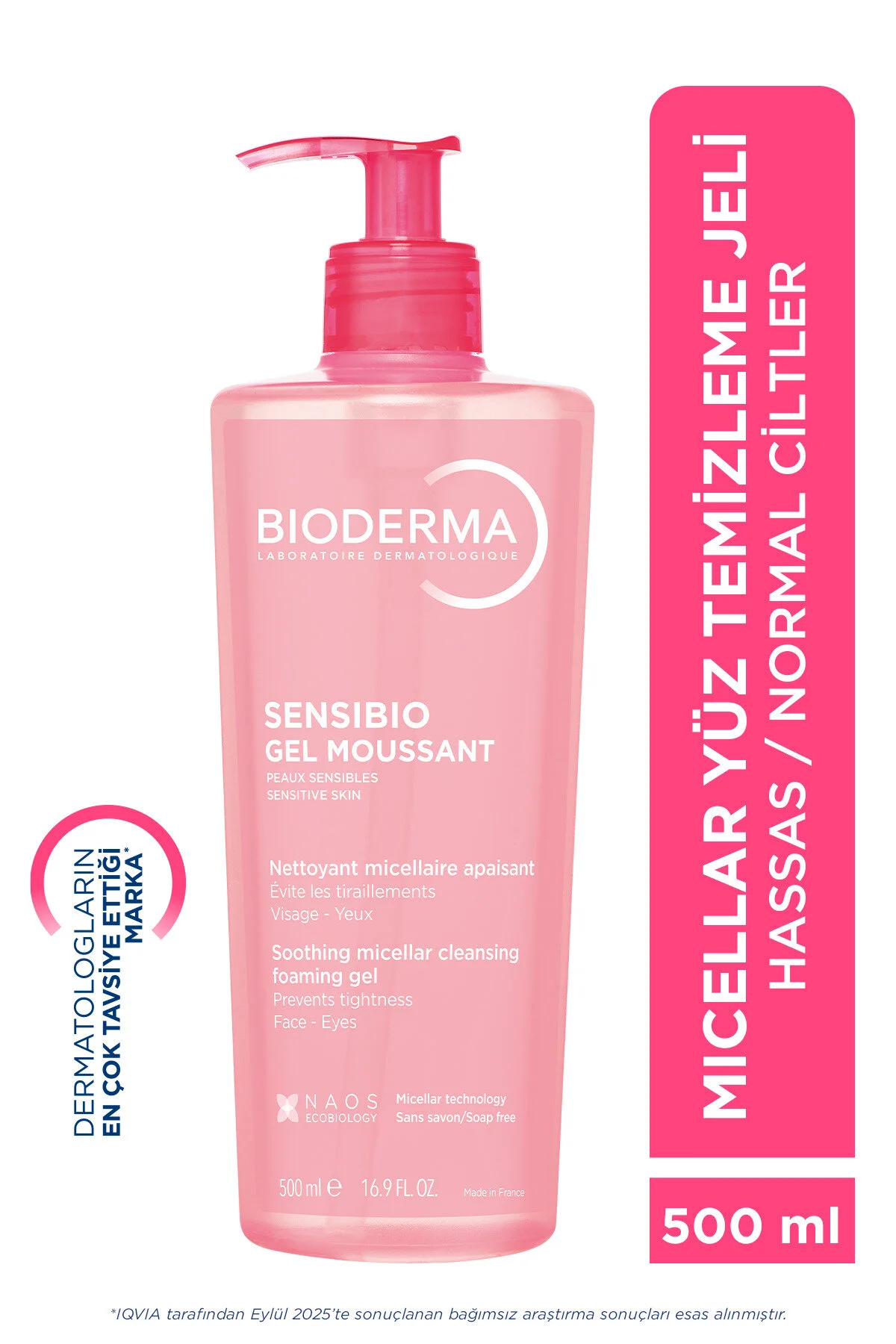 Bioderma Sensibio Foaming Gel 500 ml